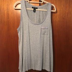 White house black market gray pocket tank